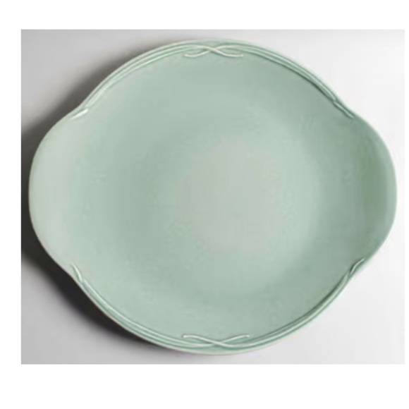 Vintage Pfaltzgraff Water’s Edge Seafoam 16” Serving Platter - Picture 1 of 4